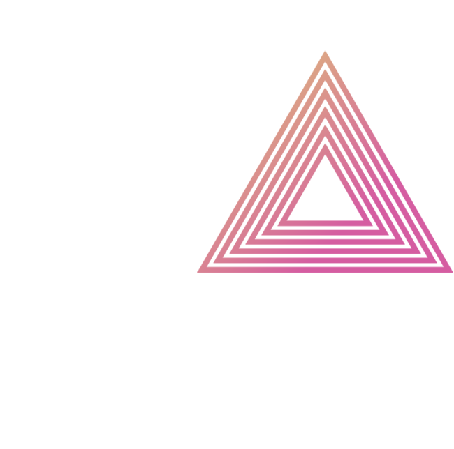 Triangles pink lines